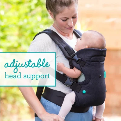 Flip 4-in-1 Convertible Baby Carrier - Black